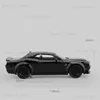 1 32 Dodge Ladegerät Herausforderer Hellcat Redeye Alloy Model Car Toy Toy Stiecasts Casting Sound und leichte Autospielzeug für LDREN -Fahrzeug T230815