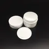 4 Oz 120 G/ML Vaso per trucco vuoto in plastica bianca ricaricabile con coperchio interno ribaltabile Crema per il viso da viaggio/lozione/Contenitore per cosmetici PP Joije