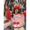 Camisolas femininas Hikigawa Moda chique Mulheres doces fofas 3D Cartoon Animal Sweater OUTONO DIVRAS