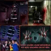 Altre forniture per feste di eventi Halloween Decorazione 59 pollici inquietante per le vittime morti per le vittime dell'outdoor Horror Outdoor Scarino Fallo Bloody Body Body Haunted House Hanging Decors 230815