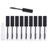 PRINT LOGO 10ml Empty Mascara Tube 10ml Reusable Mascara Container Eyeliner Bottle Lip Gross Tube with Brush Sfvwq