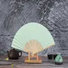 Decorative Figurines 1 Paper Bamboo Folding Fan Wedding Personalized Party Decoration Art Crafts Chinese Dance Home Gifts