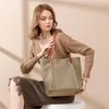 Evening Bags Women's Tote Bag Japan And South Korea Commuter Canvas Casual Simple Ladies Large Capacity Oxford Cloth Shoulder Handbag