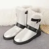 Dress Shoes 2022 New Arrival Women Shoes High Quality Real Sheepskin Fashion Woman Snow Boots Warm Women's Winter Boots X230519