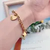 Designer gioielli a catena dorata Bracciale Jewlry Designr Chain Fashion Gold Jewelry Bracciale Bracciale Nuovo Bracciale Female South Simple Ins Charm Bracciale gioielli