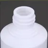 20 ml 066oz fin dimma mini vita sprayflaskor med pumpspray cap för eteriska oljor, resor, parfymer återanvändbara tomma plastflaskor xtjlr