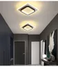 Small Modern LED Ceiling Light 2 Rings Creative Design Ceiling Lamp Indoor Lighting Fixtures Hallway Balcony Aisle Office Lustre