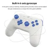Spelkontroller 800mAh trådlös gamepad-kontroller Bluetooth-kompatibelt handtag Dual-knapp En klick Kontinuerlig Skicka DIY-speltillbehör