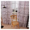 Gordijn Engelse krant tule gordijnen voor woonkamer slaapkamer pure gordijn ramen behandeling woondecoratie