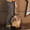 Cat Carriers Style 4 Wiel PET Space Bag Clear Breathable Carrier Travel voor Outdoor