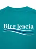 BLCG Lencia unissex Summer camisetas femininas de grande porte