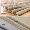 Curtain 310cm Height Blackout Curtains for Living Room Thermal Insulated Modern Velvet Bedroom Curtain Sound Reduce Drapes R230815