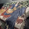 Coperte coperte casual decorazione moquette per chitarra donna matisse divano tappeto tappeto a tappeto singolo divano divano coperta coperte 230814