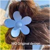 Acessórios para o cabelo insp mulheres garotas garras elegantes designer de flores de flores de cabelo favorita barrettes beaf hairs clip moda hairgrip dhixf