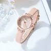Zegarek damski Watche Wysokiej jakości luksusowy projektant limitowanej edycji kwarcowo-battery skórzany wodoodporny 26 mm zegarek