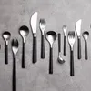 Наборы посуды Spork Нож набор современного костюма минималистские антибактериальные японские столовые приходы.