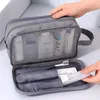 Cosmetic Bags Man Travel Toiletry Bag Outdoor Cosmetic Storage Bag Portable Travel Washbag Big Capacity Makeup Organizer Dry Wet Separation 230815