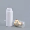 80ml garrafas de bomba dispensador de espuma com bomba de ouro superior-plástico cosmético maquiagem loção recipiente de armazenamento espuma dispensador de sabão jar irhbd