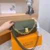 2023 Croisette Shoulder Bag Madeleine Luxury Handbag Purse Designer Real Leather Ladies Embossed Printing Flowers Messenger Crossbody Bags Wallet Women