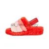 Slippers puffer australian womens wgg Australia fluffy slippers slide designer slipper furry fluff yeah slides pantoufles fur luxury sandal zoom J0815