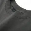 BLCG Lencia Unisex Летние футболки Womens Womens негабайтный тяжеловеса 100% хлопчатобумажная ткань тройной стежкой плюс размер топов Tees SM130183