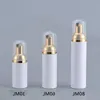 80ML Foam Dispenser Pump Bottles with Gold Pump Top- Plastic Cosmetic Makeup Lotion Storage Container Foaming Foam Soap Dispenser Jar Rtrgf