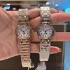 Kadın izle kuvars hareketi Japon piller paslanmaz çelik kayış kasası rhinestone kadran moda stili tasarımcısı watche montre anlog saat serin parlak all-maç