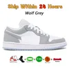 Nowe 1 niskie buty do koszykówki 1S Jumpman Black Toe Średni oliwkowy dym Wolf Grey Concord Patent Czarny Phantom Dark Powder Blue OG Mens Domens Designer Designer