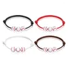 Charm Bracelets 20 Pcs Adjustable Baseball Wristbands For Teens Sport Team Players