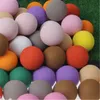 Other Golf Products 50pcs 10 Colors 25mm Colorful EVA Foam Soft Sponge Balls For Children Practice 230814