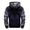 Men s jassen jas camouflage dikke winter voor mannen fleece lange mouw jas man casual hoodies streetwear jassen 230814