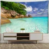 Tapestries Seascape Tapestry Wall Mount Art Aesthetics Room Study Home Decor R230815