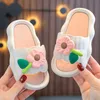 Slipper Pantuflas Kid Slippers Summer New Girl Slippers Soft Sole Home Shoes Slip Sandals Flower Kid Shoes Flip Flops