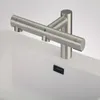 Badkamer wastafel kranen sensor zeep dispenser touchless kraan automatische handdroger 3 op 1 commercieel openbaar toilet toilet