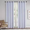 Curtain Back Lamination Thin Cheaper Solid Blackout Curtain Drapes For Living Room Bedroom Kitchen Window Treatment Custom Made