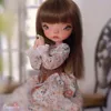 Dolls Design BJD Doll 16 Nana Cute Farm Style Rok Big Head Head Girl Resin Toys Toys Movable Joint Make Up 230814