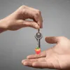 Schlüsselanhänger Schlüsselketten Erdbeer Schlüsselinhaber Anhänger Anhänger Männer Ringe Keychain Charm PVC Miss Car
