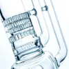 Glass HOOSH-rör med 4-lagers bikakan perc-återvinning vidomizer, skapar smidig och rik Steam GB-302