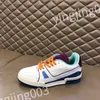 NIEUWE TOP HOT Designer Dames Casual Outdoor Running Shoes Reflective Sneakers Vintage Leather Dames en Men Trainers Fashion Derma Casual Shoes Rd1011