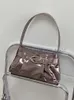 Schoudertassen 2023 Niche nieuwe dames tas zilver gepersonaliseerd geperseerde geplooide enkele schouder onderarm tas y2k pittig meisje veelzijdige woon -werkverkeer handtas caitlin_fashion_bags