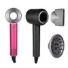 Hair Dryer 5 in 1 rotating connected nozzles Salon Modeling design Negative Ion Motor Hair Constant Temperature Dryer Local Warehouse