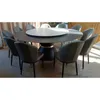 Combination of commercial furniture, banquet tables and chairs