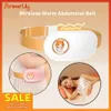 Other Massage Items Wireless Warm Abdominal Belt Menstrual Heating Pad Compress Lady Uterus Reduce Menstrual Stomachache Waist Pain Massager 230815