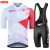 Set di maglia ciclistica Raudax GCN Summer Cicling Jersey Set Man Short Maniche Mountain Bike Cycling Wear Bicycle Bicycle Bike Bike Shirts 230815