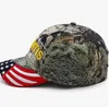 Рон Десантис для президента 2024 Trucker Hat USA Flag Baseball Отличный размер подходит для Cap Snapback президент 3D вышива
