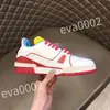 2023 Nieuwe top luxe ontwerper Men en dames paar Walking sport jeugd mode heren merknaam sneakers dames jogging schoen niet-slip zolen maat 39-44 rd1011