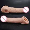 Sex Toy Massager 21cm Realista Pene Manga Silicona Hombres Polla Adulto para Parejas