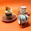 Кружки верхний класс Coffe Cups Set Ceramic Mug Фарфоровый чайный чая