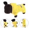 Hondenkleding Dubbele laag HUWER RAINCOAT Vier seizoenen Pet kleding Outdoor Outdoor Waterdicht Golden S-3xl Reflecterende Puppy Rain Husky Coat E4E8