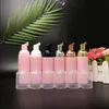Bottiglie di schiuma di plastica rosa bottiglie di pompa di schiumatura da schiuma da 60 ml bottiglie da viaggio ricaricabili per shampoo aeroporto aeroporto utgt